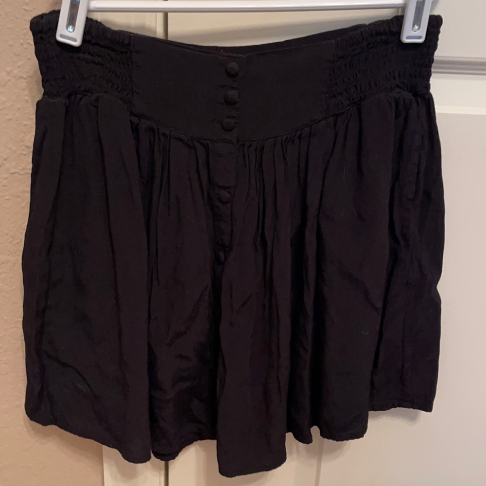 Black skirt.